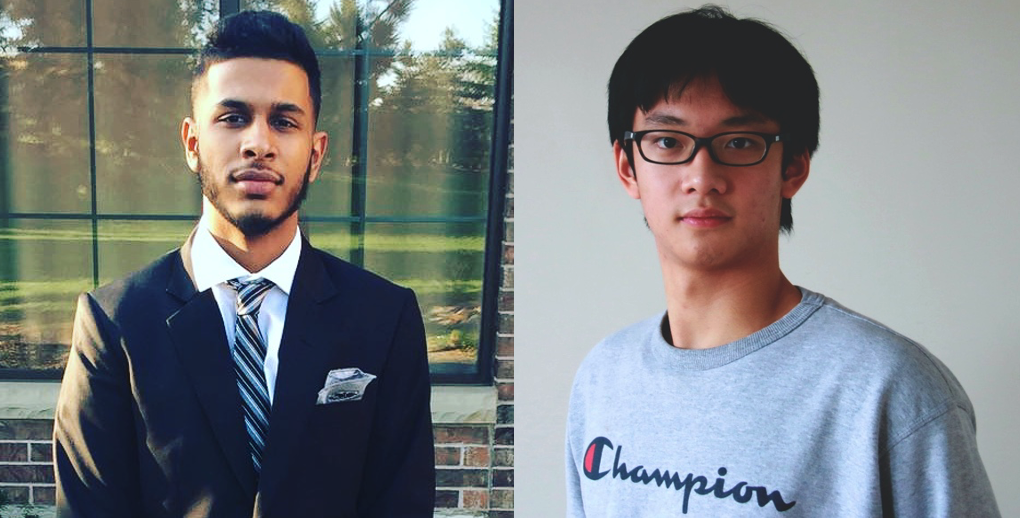 (Pictured left to right): EI Amplified founder, Aman Sahota and co-founder, Henry Fu